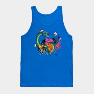 Water Dragon & Koi Tank Top